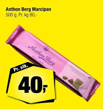 Calle Anthon Berg Marcipan tilbud