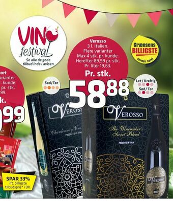 Fleggaard Verosso tilbud