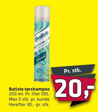 Fleggaard Batiste tørshampoo tilbud