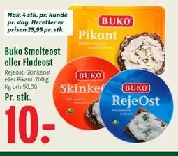 Min Købmand Buko Smelteost eller Flødeost tilbud