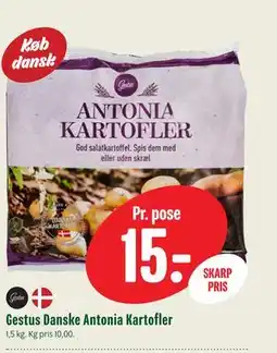 Min Købmand Gestus Danske Antonia Kartofler tilbud