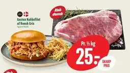 Min Købmand Gestus Nakkefilet af Dansk Gris tilbud