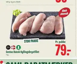 Min Købmand Gestus Dansk Kyllingebrystfilet tilbud