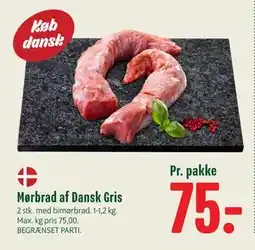 Min Købmand Mørbrad af Dansk Gris tilbud