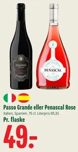 Min Købmand Passo Grande eller Penascal Rose tilbud