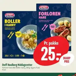Min Købmand Steff Houlberg Middagsretter tilbud