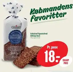 Min Købmand Schulstad Signaturbrød Gilleleje Havn tilbud