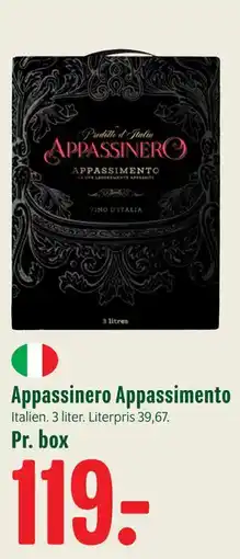 Min Købmand Appassinero Appassimento tilbud