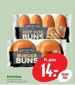 Min Købmand Brioche Bunns tilbud
