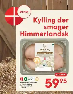 SPAR Himmerland Brystfilet af Dansk Kylling tilbud