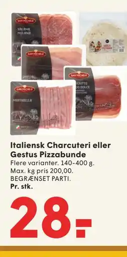 SPAR Italiensk Charcuteri eller Gestus Pizzabunde tilbud