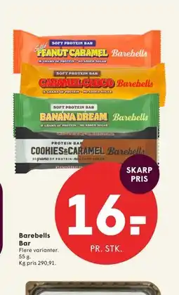 SPAR Barebells Bar tilbud