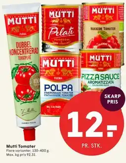 SPAR Mutti Tomater tilbud