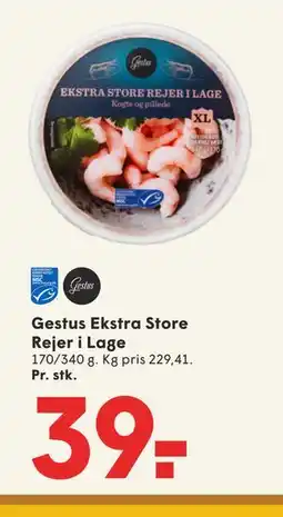 SPAR Gestus Ekstra Store Rejer i Lage tilbud