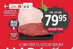 MENY CULOTTE AF DANSK KALV tilbud