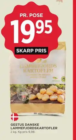 MENY GESTUS DANSKE LAMMEFJORDSKARTOFLER tilbud