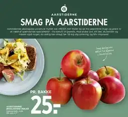 MENY AARSTIDERNE ØKOLOGISKE ÆBLER tilbud