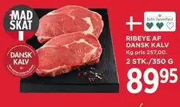 MENY RIBEYE AF DANSK KALV tilbud