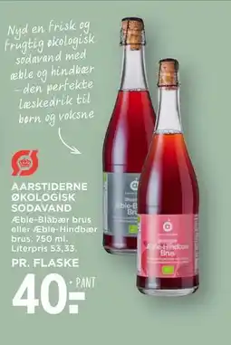 MENY AARSTIDERNE ØKOLOGISK SODAVAND tilbud