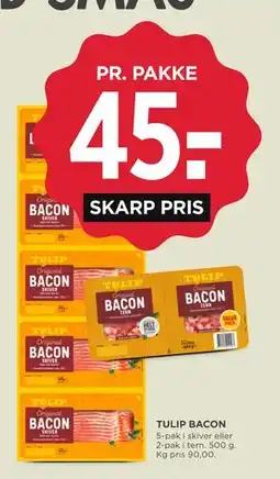 MENY TULIP BACON tilbud