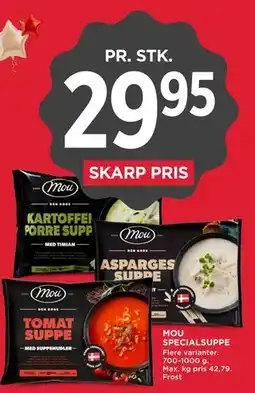 MENY MOU SPECIALSUPPE tilbud