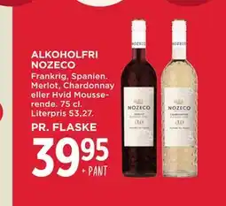 MENY ALKOHOLFRI NOZECO tilbud