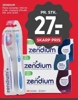 MENY ZENDIUM tilbud