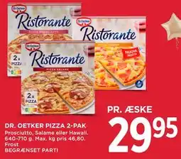 MENY DR. OETKER PIZZA 2-PAK tilbud