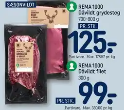 REMA 1000 REMA 1000 Dåvildt grydesteg tilbud