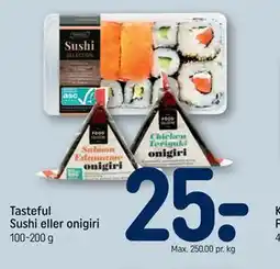 REMA 1000 Tasteful Sushi eller onigiri tilbud