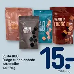 REMA 1000 REMA 1000 Fudge eller blandede karameller tilbud