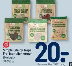 REMA 1000 Simple Life by Trope Frø, bær eller kerner tilbud