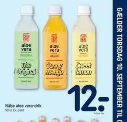 REMA 1000 Nåbe aloe vera-drik tilbud