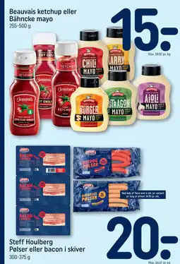 REMA 1000 Beauvais ketchup eller Bähncke mayo tilbud