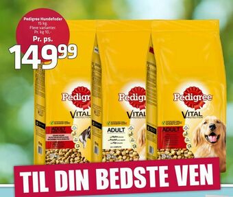 Fleggaard Pedigree Hundefoder tilbud