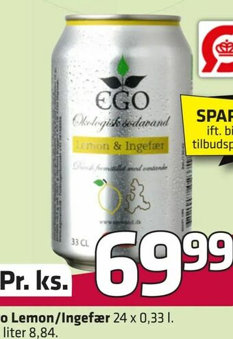 Fleggaard Ego Lemon/Ingefær tilbud
