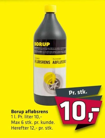 Fleggaard Borup afløbsrens tilbud