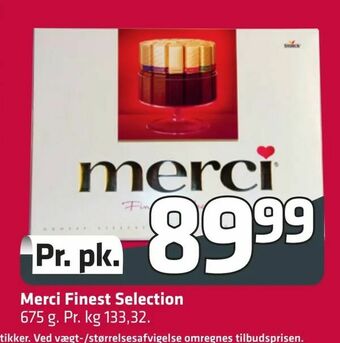 Fleggaard Merci Finest Selection tilbud