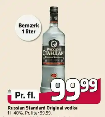Fleggaard Russian Standard Original vodka tilbud