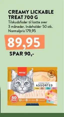 Plantorama Creamy Lickable Treat 700 g tilbud
