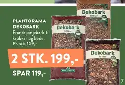 Plantorama Plantorama Dekobark tilbud