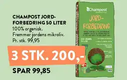Plantorama Champost jord-forbedring 50 liter tilbud