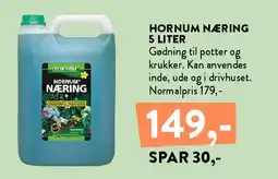 Plantorama Hornum Næring 5 liter tilbud