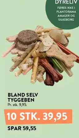 Plantorama Bland selv tyggeben tilbud