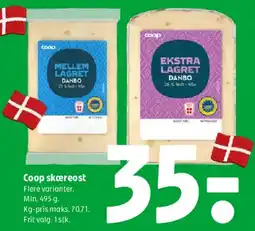 Coop 365 Coop skæreost tilbud