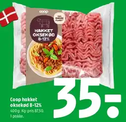 Coop 365 Coop hakket oksekød 8-12% tilbud