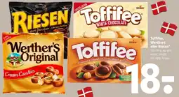 Coop 365 Toffifee, Werther's Original eller Riesen tilbud