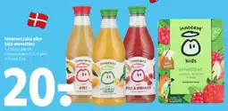 Coop 365 Innocent juice eller kids smoothies tilbud