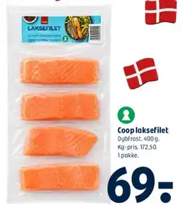 Coop 365 Coop laksefilet tilbud