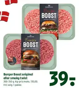 Coop 365 Burger Boost (original eller smoky twist) tilbud